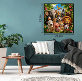 Jungle Party Jigsaw Puzzle 1000 Pieces