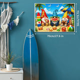 Summer Beach Gnomes Jigsaw Puzzle 1000 Pieces