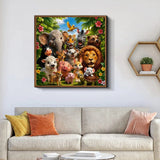 Jungle Party Jigsaw Puzzle 1000 Pieces