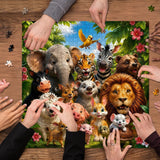 Jungle Party Jigsaw Puzzle 1000 Pieces