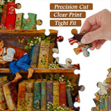 Sleeping on Pages Jigsaw Puzzle 1000 Pieces