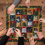 Christmas Cats Jigsaw Puzzle 1000 Pieces