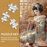 Elegant Geisha Jigsaw Puzzle 1000 Pieces