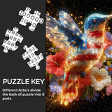 Freedom Hummingbird Jigsaw Puzzle 1000 Pieces