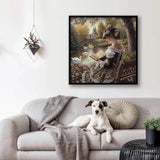 Riverside Tranquility Tale Jigsaw Puzzle 1000 Pieces