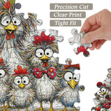 The Scruffy Chicks Jigsaw Puzzle 1000 Pieces