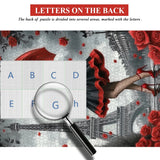 Retro Parisian Charm Jigsaw Puzzle 1000 Pieces