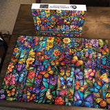 Garden Butterfly Jigsaw Puzzle 1000 Pieces