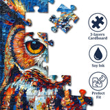 Owl Gaze Jigsaw Puzzle 1000 Pieces