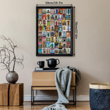 Bboldin® Colorful Doors & Window Jigsaw Puzzle 1000 Pieces