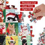 Bboldin® Christmas Cat Jigsaw Puzzles 1000 Pieces