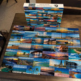 Bboldin® Attractive Beaches Jigsaw Puzzle 1000 Pieces
