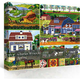 Bboldin® Spring Painting Art Jigsaw Puzzles 1000 Piece