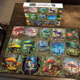 Bboldin® Enchanted Fungi Jigsaw Puzzle 1000 Pieces