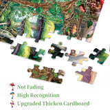 Bboldin® Enchanted Fungi Jigsaw Puzzle 1000 Pieces