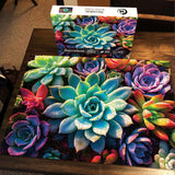 Bboldin® Impossible Colorful Succulent Jigsaw Puzzle 1000 Pieces
