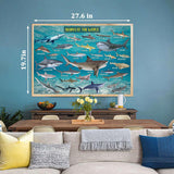 Bboldin® Ocean Theme Shark Jigsaw Puzzle 1000 Pieces