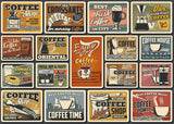Bboldin® Vintage Coffee Poster Jigsaw Puzzles 1000 Pieces