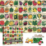 Bboldin® Vintage Seed Packets Jigsaw Puzzle 1000 Pieces