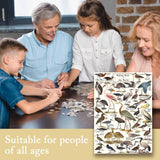 Bboldin® Vintage Wading Bird Jigsaw Puzzle 1000 Pieces