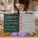 Bboldin® Wooden National Parks Jigsaw Puzzle 500 Pieces