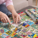 Bboldin® World Atlas Landmark Jigsaw Puzzle 1000 Piece